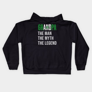 Grand Father Niuean Grandpa The Man The Myth The Legend - Gift for Niuean Dad With Roots From  Niue Kids Hoodie